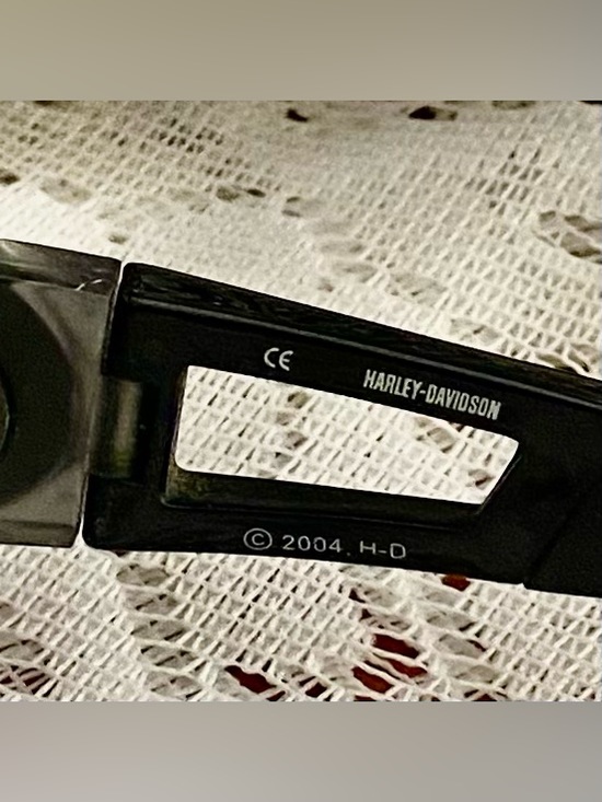 Vintage, Harley Davidson Black Wrap Around Sunglasses 2004 HD main image 6